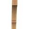 Ekena Millwork 4"W x 24"D x 24"H Balboa Rough Sawn Knee Brace, Western Red Cedar BRC04X24X24BOA00RWR - alternate 4